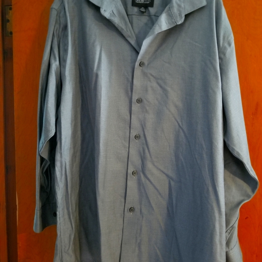 Gray Kenneth Cole dress shirt